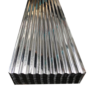 Υψηλής αντοχής κυματοειδές φύλλο οροφής 22 Gauge Galvanized GI Steel Plate