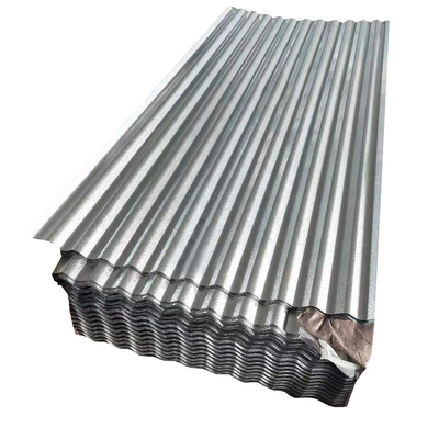 Υψηλής αντοχής κυματοειδές φύλλο οροφής 22 Gauge Galvanized GI Steel Plate