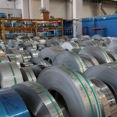 2b Hairline ρόλος 0.5mm cold-rolled λουρίδα 430 λουρίδων ανοξείδωτου BA σπειρών 410 420