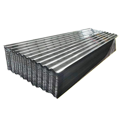 Γαλβανισμένο φύλλο 1250mm στεγών CGCC DX51D ζαρωμένη επιτροπή χάλυβα