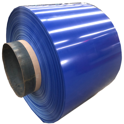 σπείρες χάλυβα σπειρών H112 Aluzinc χάλυβα 50hrb 0.14mm προβερνικωμένες γαλβανισμένες