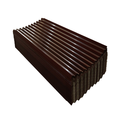 Z30 665mm ντυμένο χρώμα Galvalume φύλλων DX51 στεγών PPGI για βιομηχανικό