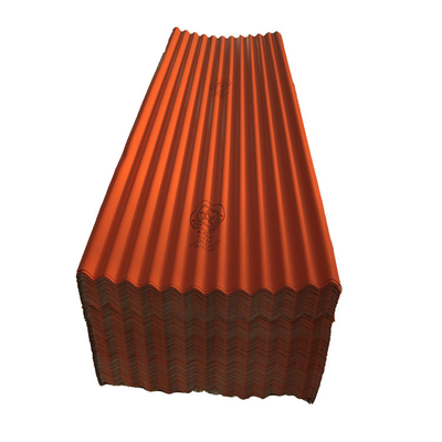 Z30 665mm ντυμένο χρώμα Galvalume φύλλων DX51 στεγών PPGI για βιομηχανικό