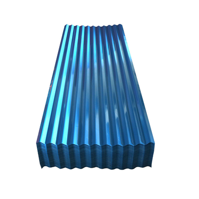 Z30 665mm ντυμένο χρώμα Galvalume φύλλων DX51 στεγών PPGI για βιομηχανικό
