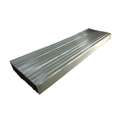 Γαλβανισμένο φύλλο 1250mm στεγών CGCC DX51D ζαρωμένη επιτροπή χάλυβα