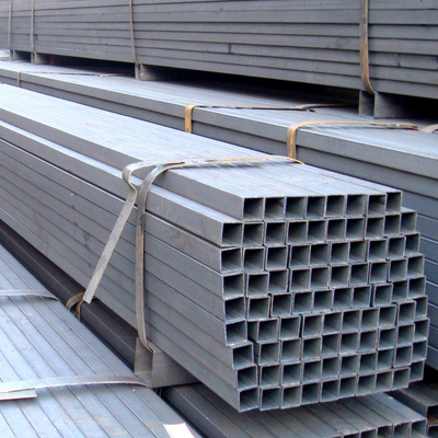 ASTM OD 600mm μαύρη παράγραφος 5.8m κιβωτίων χάλυβα γαλβανισμένος τετραγωνικός σωλήνας