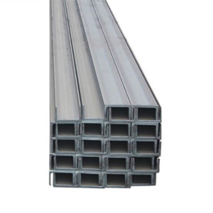 Γαλβανισμένος χάλυβας C Channel U Section Channel Κατασκευή 50*50*3mm